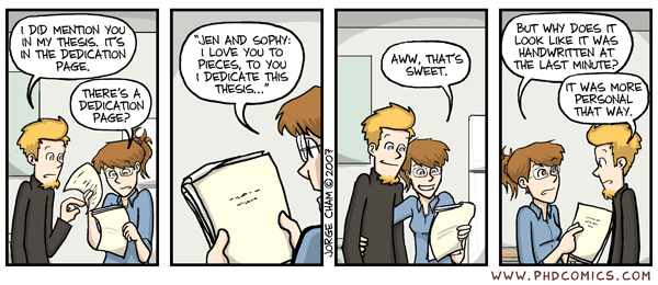 Phd Comics Origin Of The Thesis • Write your essay for you
