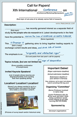 How to write an abstract for call for paper